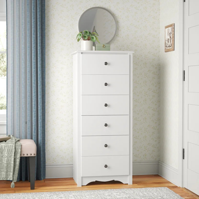 Sonoma Tall 6 Drawer 23.25" W  Lingerie Chest | Wayfair North America