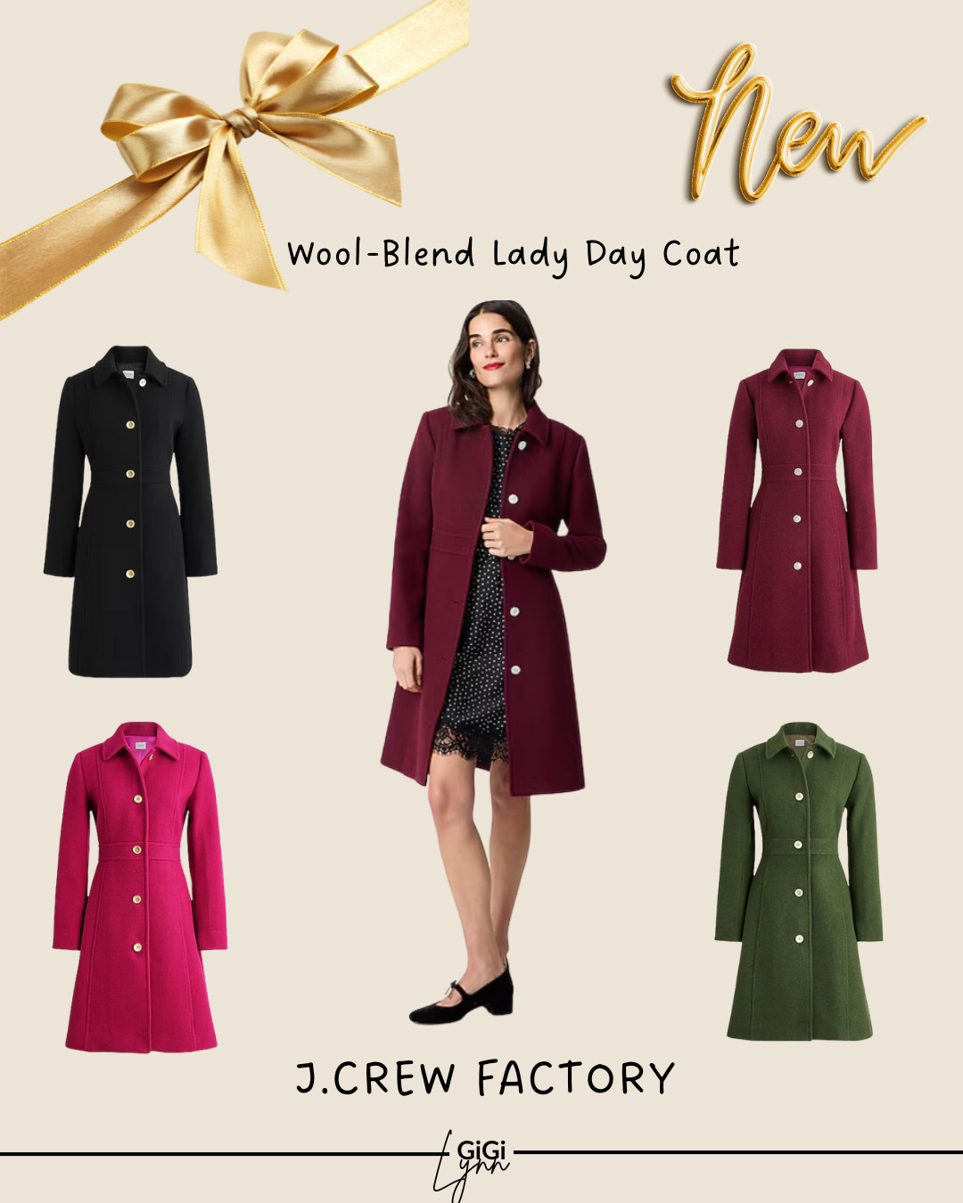 🖤 Classic Elegance for Every Season — The J.Crew Factory Wool-Blend Lady Day Coat ✨

Step into timeless sophistication with the J.Crew Factory Wool-Blend Lady Day Coat, a forever favorite that defines refined, feminine outerwear. 

Available in Black, Brilliant Berry, Vintage Burgundy, and Pine, this tailored coat combines clean lines, a flattering silhouette, and premium wool-blend warmth for an effortlessly polished look. 

Perfect over workwear, denim, or evening dresses, it’s the ultimate cold-weather staple that transitions seamlessly from city days to holiday nights. 

With its rich hues and elegant structure, this coat is the definition of classic style—reimagined for modern women. 🍷💚

#JCrewFactory #LadyDayCoat #WoolBlendCoat #LTKWinterFinds #ClassicStyle #EverydayLuxury #TimelessDesign #WardrobeEssentials #FallWinter2025 #EffortlessElegance #ChicAndWarm #ColdWeatherStyle #BrilliantBerry #VintageBurgundy #PineGreen #BlackCoat 

 #LTKHoliday #LTKSeasonal #LTKSaleAlert