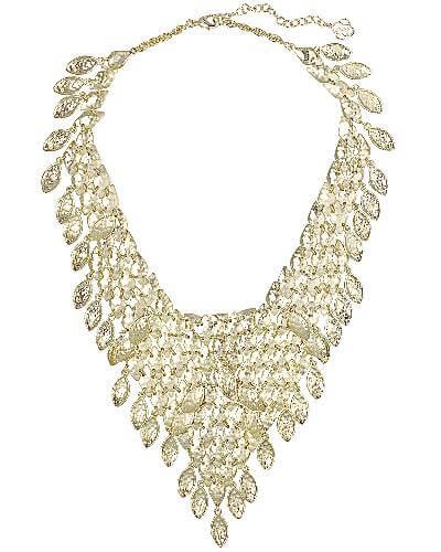 Tanay Statement Necklace in Gold | Kendra Scott