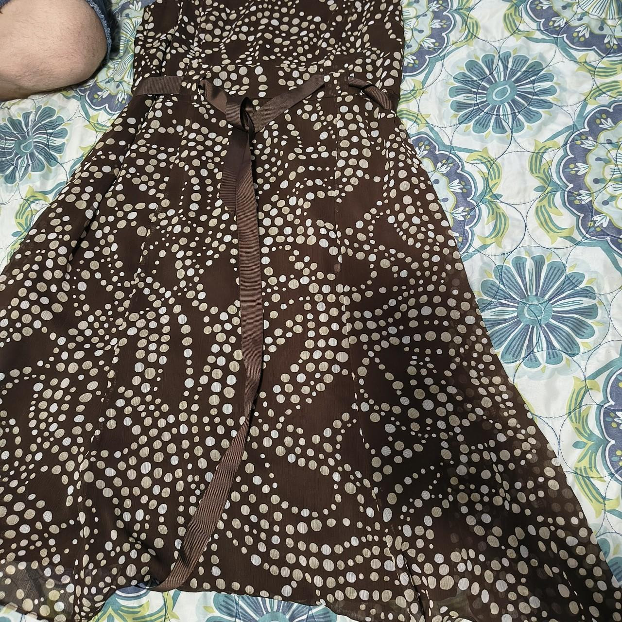 Studio Women's Dress - Brown - 12 | Depop US