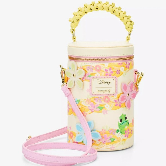 Loungefly Disney Tangled Rapunzel Golden Hair Crossbody Bag - BoxLunch Exclusive | Poshmark