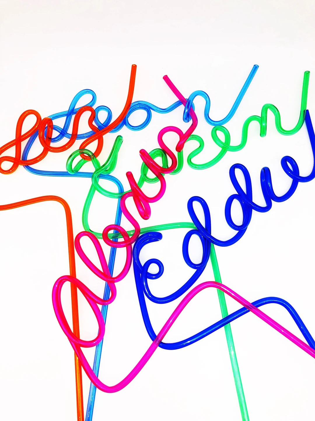 Birthday Party Favors  Personalized Straw  Custom Name Straw - Etsy | Etsy (US)