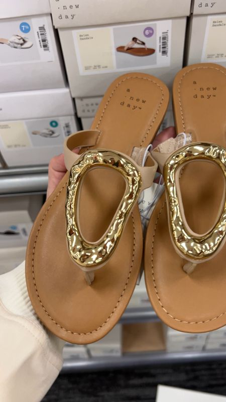Target Sandals - I sized up half