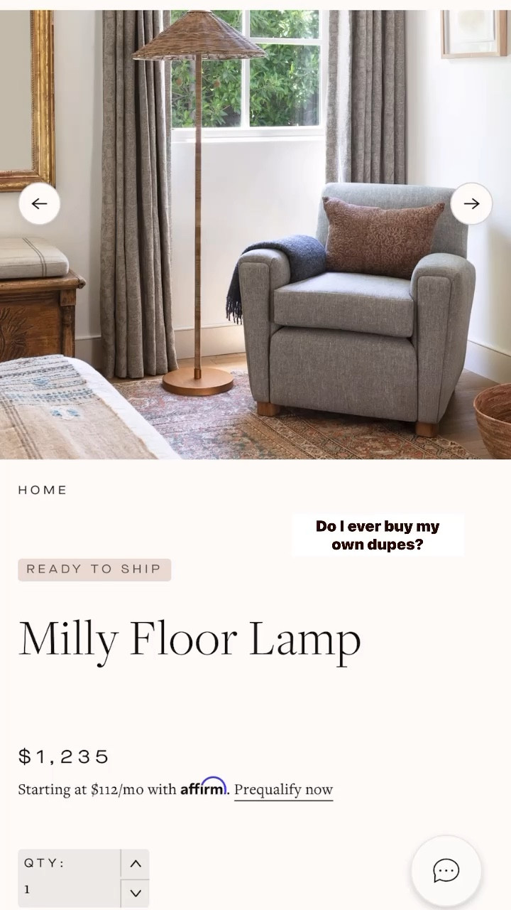 👍🏻 Of course I buy my own finds. I find home decor dupes and fashion dupes for you AND me! 

Here’s two examples of an Amber Interiors dupe that I purchased from Target and a Nike Air Force 1 dupe that I purchased from Walmart. 

If you’re decorating on a budget, dressing on a budget, or want to learn how to do either of these things, give me a follow.  I share sale alerts, deals of the day, thrifting hauls, home decor hacks, and budget tips. 

#lookforless #mcgeeandco #target #studiomcgee #amberinteriors #amberlewis #livingroom #nikeairforce1 #nikedupes #walmartfashion #walmartfind #targetfinds #targetfind #decoratingonabudget #dressingonabudget #walmartfashion.  Walmart fashion. Minimalist style. Target finds. Target home decor. Walmart dupes. Target dupes. Walmart finds decorandfriends #decorhashtagfeed #homedecorcommunitylove #homedecorlovers #homedecorationideas #dealoftheday #fashionreels #minimalistfashion #outfitreel #decorreels #homedecorreels #decorandfriends #homedecorloversid Nike Air Force one dupes. Nike Air Force 1 dupes. Amber interiors milly floor lamp dupe. Look for less  

#LTKsalealert #LTKFind #LTKhome