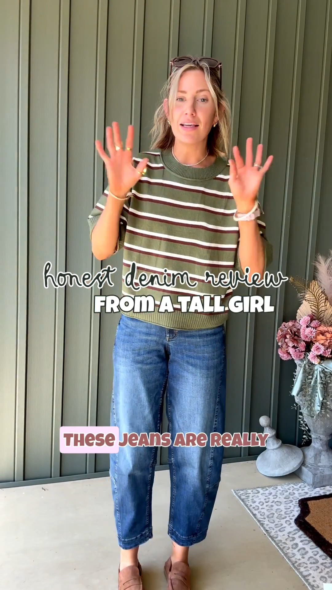 im 5’9” and got a 4L in these barrel jeans!

#LTKgrwm #LTKootd #LTKstorytime