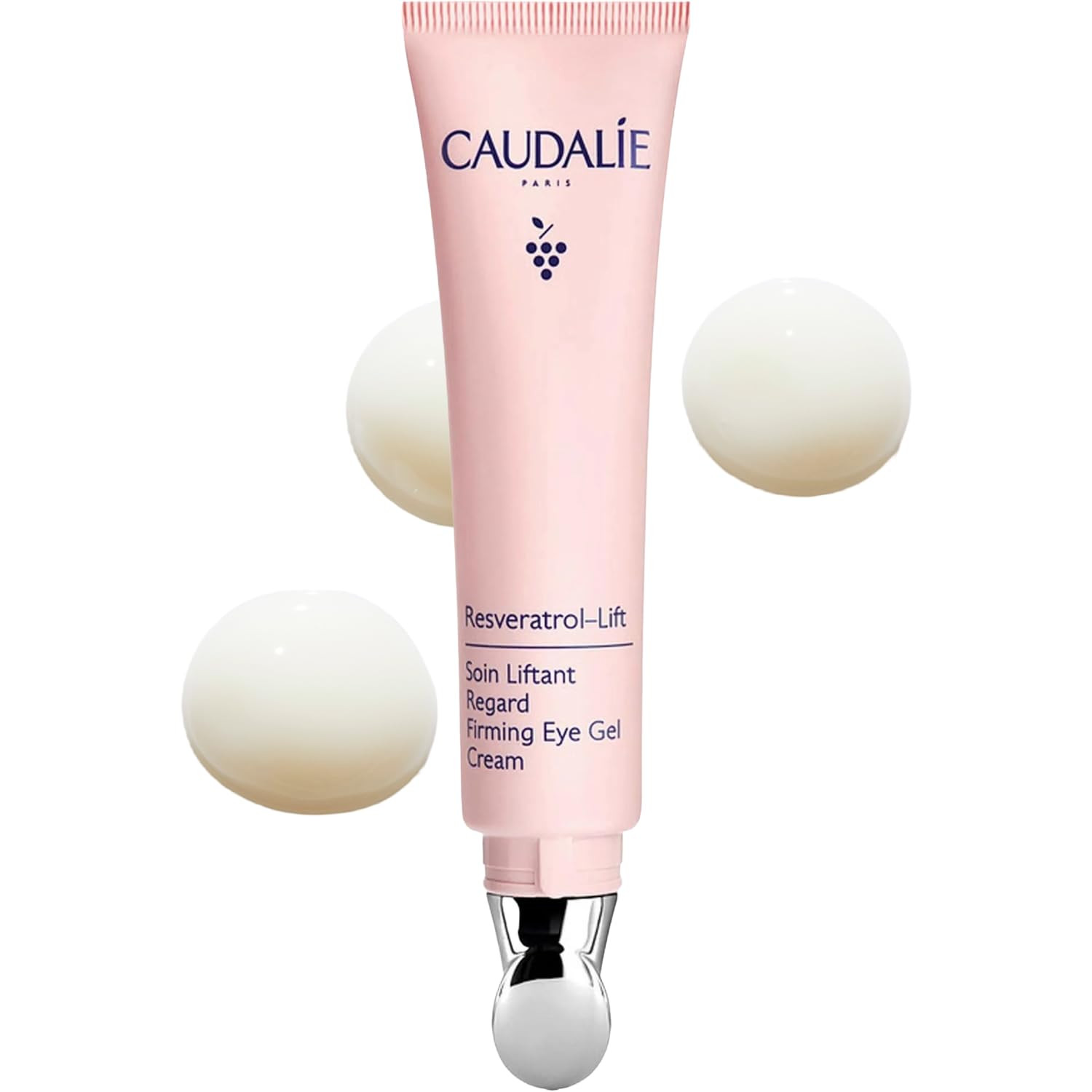 Caudalie Resveratrol-Lift Firming Eye Gel Cream 15 mL- Metal Tip with Vegan Collagen I and Hyaluronic Acid for visibly fresher firmer eyes | Amazon (US)