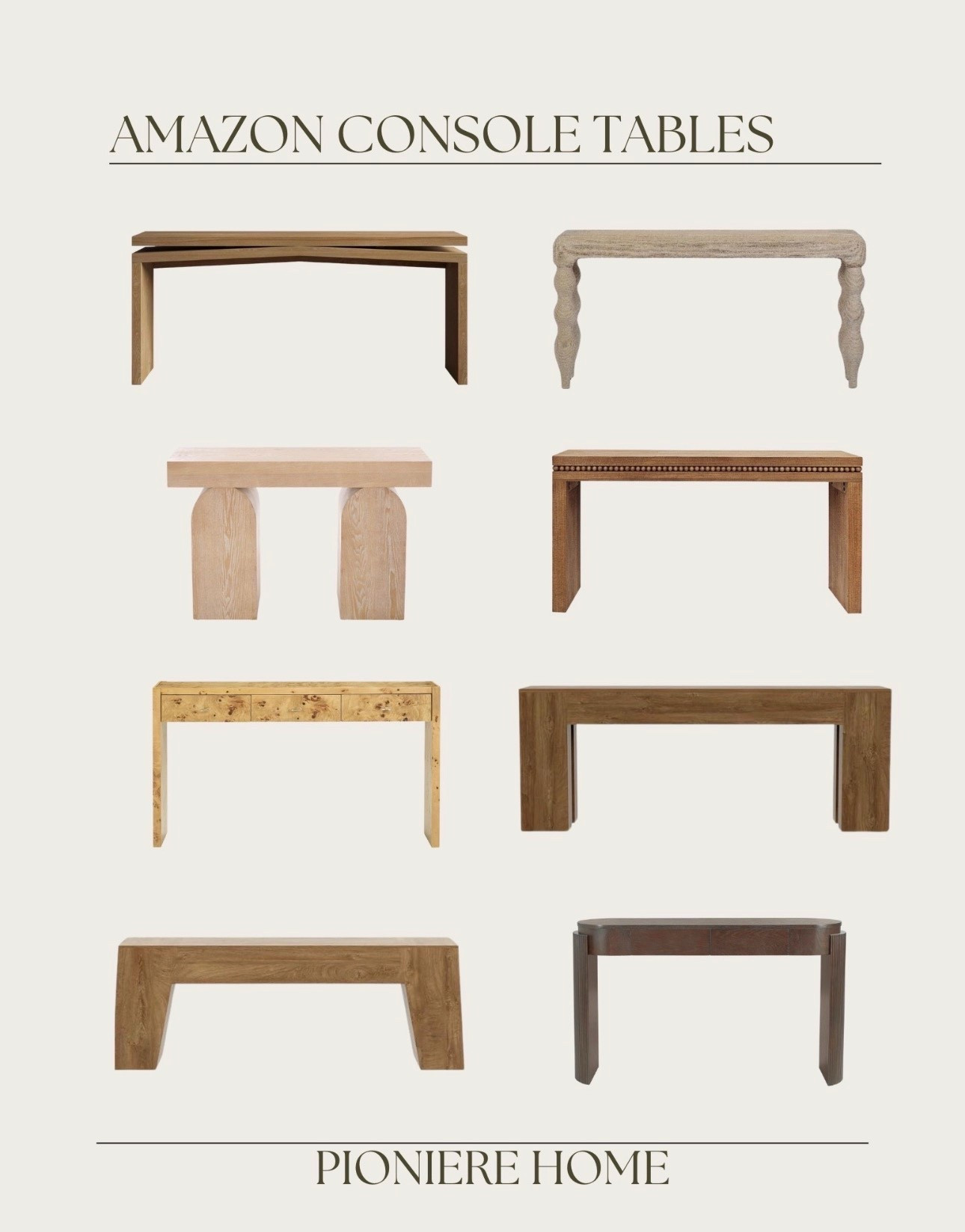 Amazon console tables. Entryway tables, wood console tables, affordable furniture, rustic consoles, modern console tables  



#LTKHome #LTKSeasonal #LTKSaleAlert