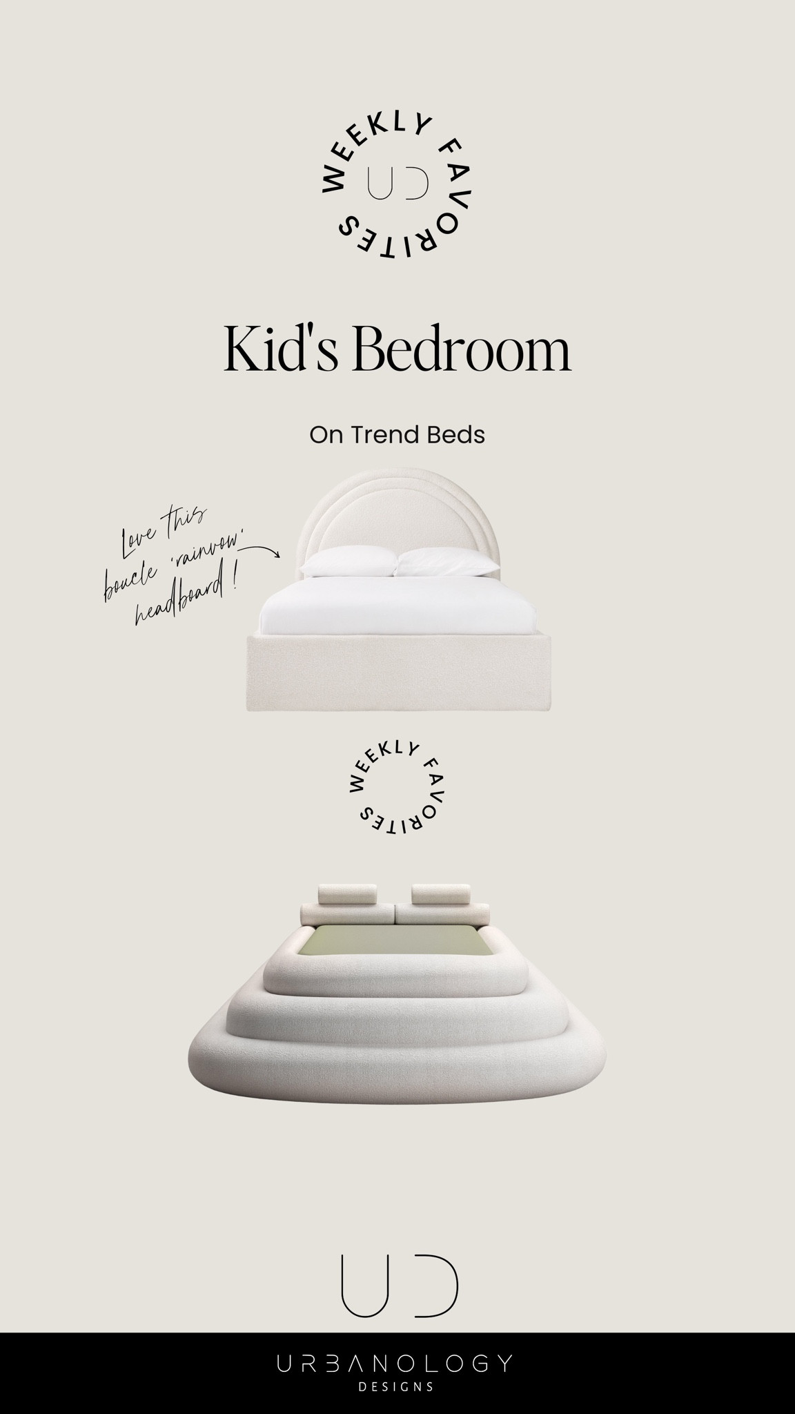 These kid’s beds are SO dreamy! With singular profiles and neutral tones, they add just the right amount of whimsy! 

#LTKhome #LTKFind #LTKkids
