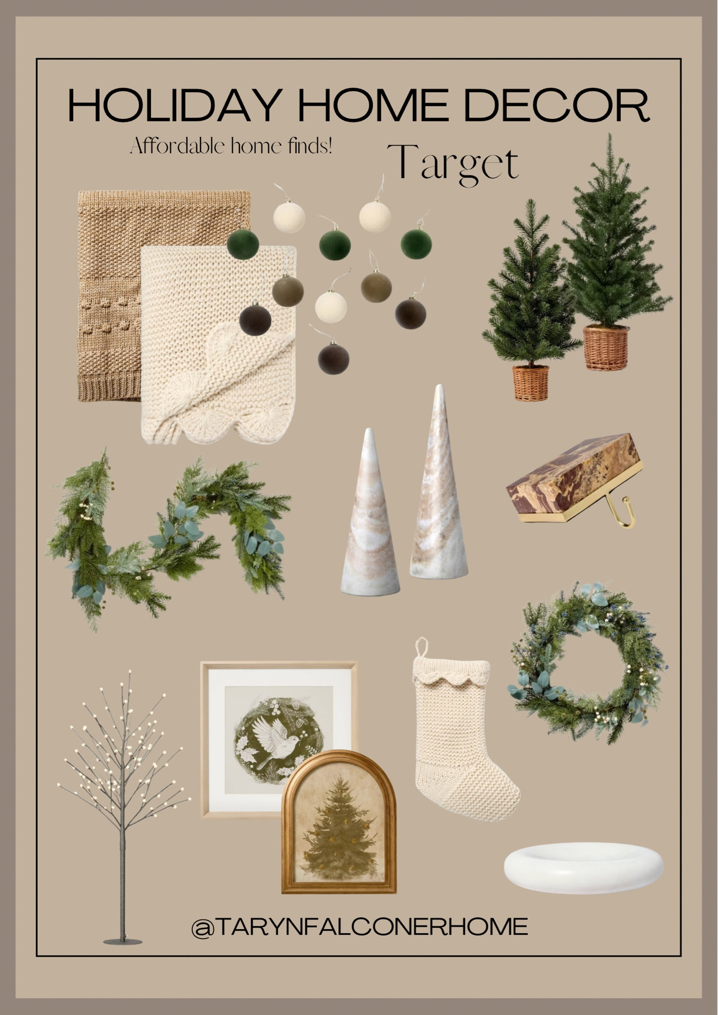 Target holiday home decor🌲🫶🏼

#holidaydecor #christmashome #christmasdecorating #holidayhome #neutralchristmas #cozyhome #holidaydecorating 

#LTKSeasonal #LTKHoliday #LTKHome