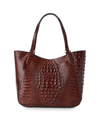 Brahmin Aliza Melbourne Large Leather Tote Handbag - Macy's | Macy's