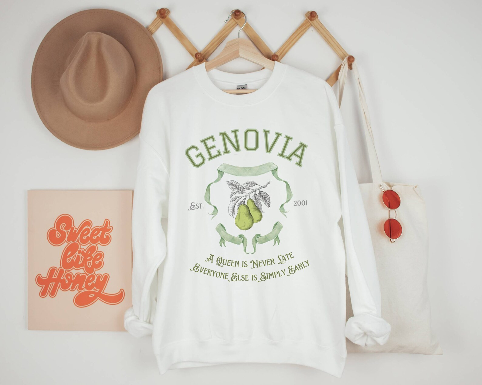 Genovia University Sweatshirt Princess Diaries Y2K Sweater Preppy Crewneck Y2K Sweatshirt College... | Etsy (US)