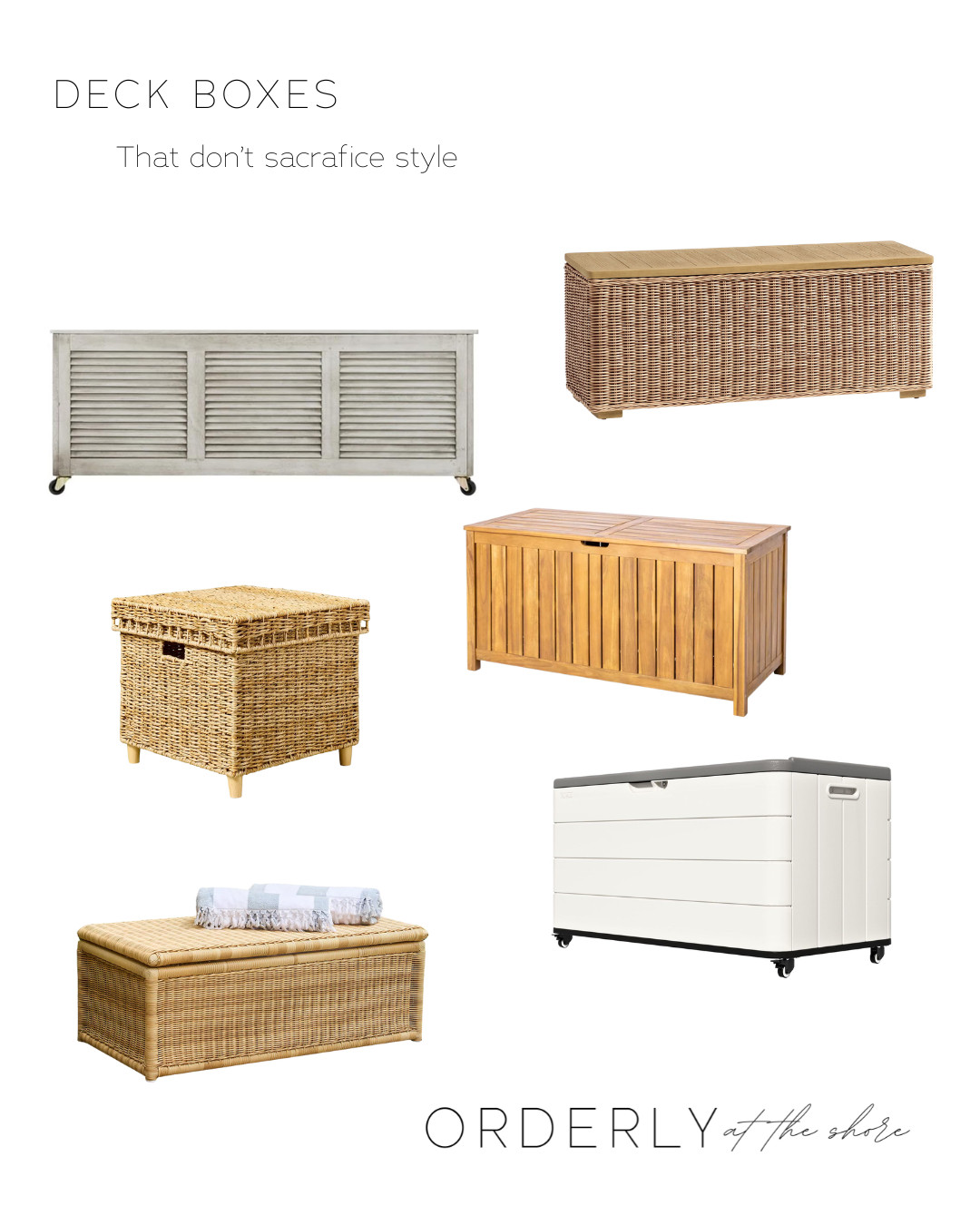 Deck boxes that DON'T sacrifice style 

 #LTKSeasonal #LTKActive #LTKHome