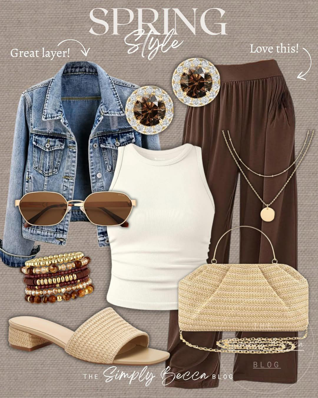 Cuuuute - Neutral Spring Outfits with a Twist

@amazon @etsy 

 #springstyle #ltkwomens #ltkfinds #springoutfits #brown #wovenclutch #LTKootd #LTKSeasonal #LTKOver40