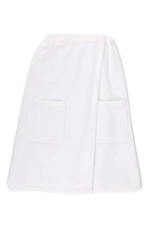 Cozy Earth Luxe Bath Wrap in White at Nordstrom, Size X-Large | Nordstrom
