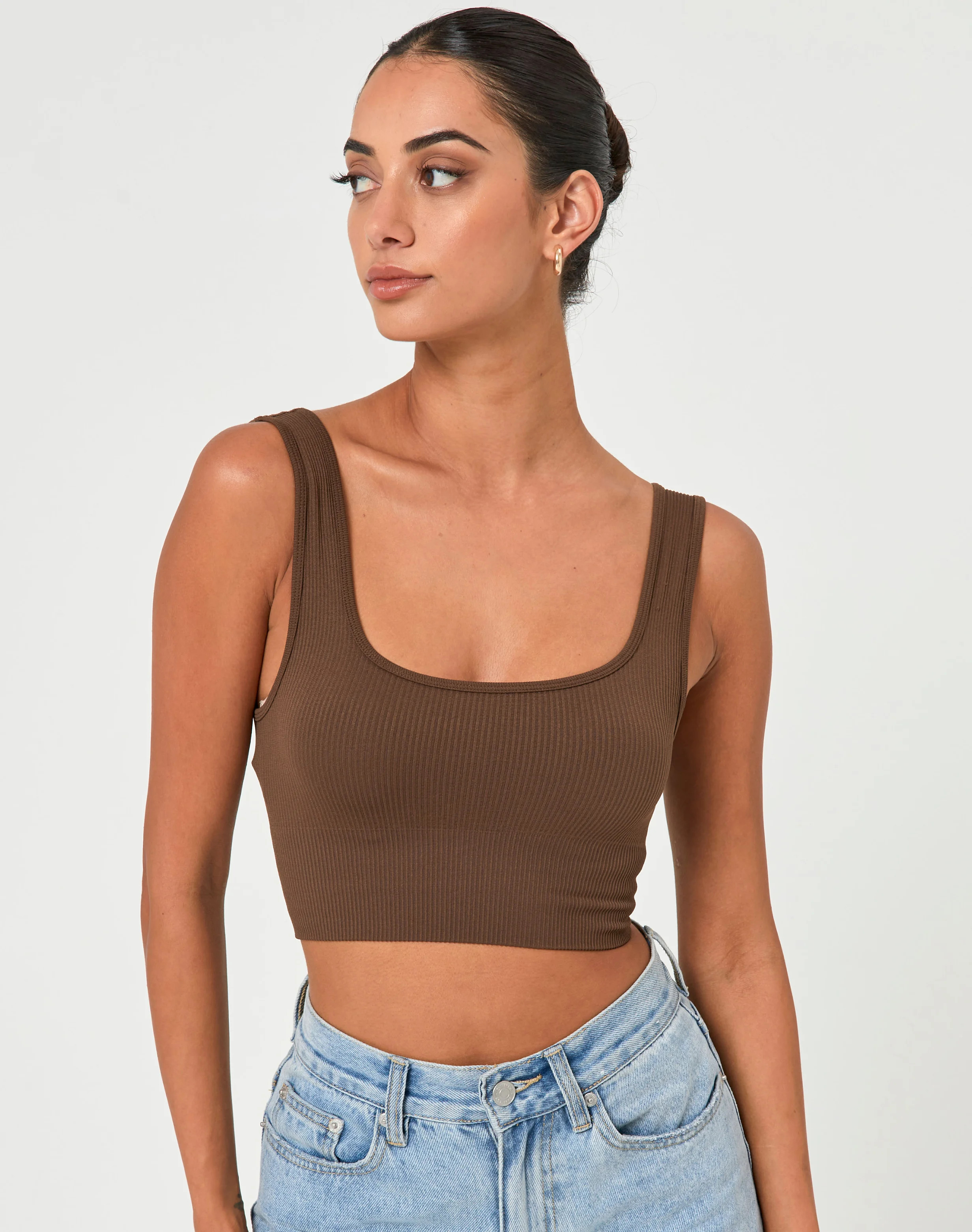Scoop Neck Seamless Tank | Glassons (AU & NZ)