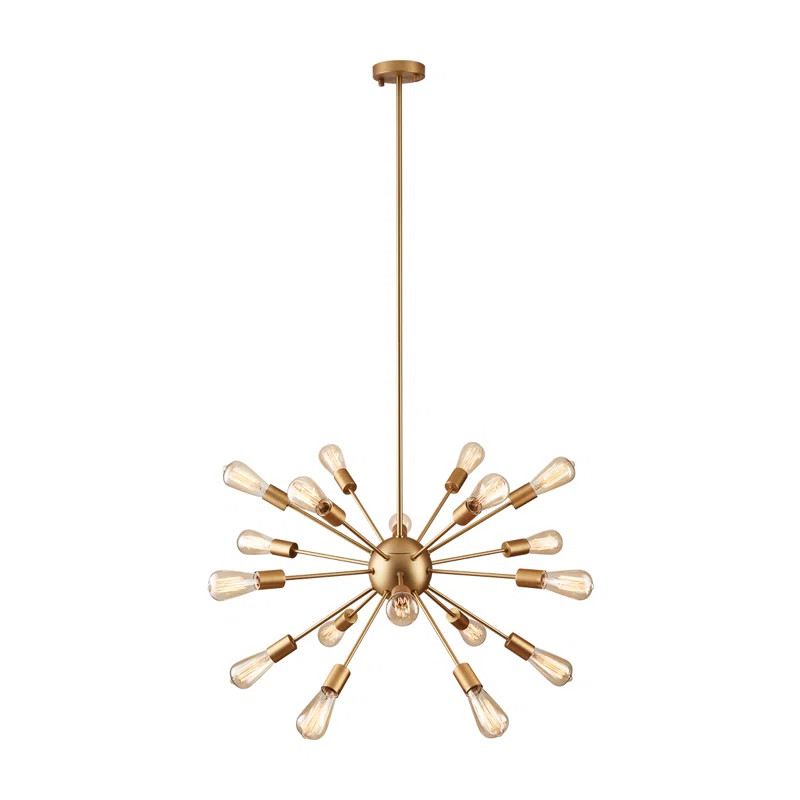 Kaspar 18 - Light Sputnik Sphere Chandelier | Wayfair North America