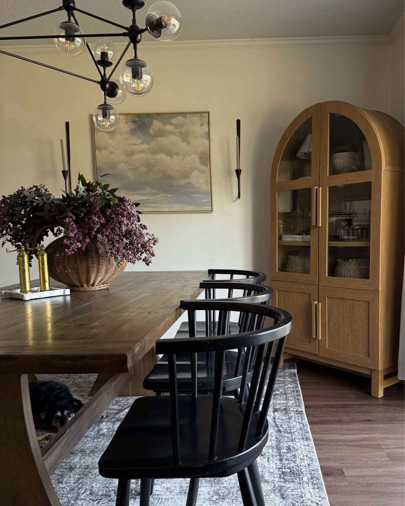 Dining room and arch cabinet styling idea

#LTKSeasonal #LTKSaleAlert #LTKHome