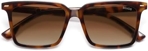 SOJOS Trendy Polarized Square Sunglasses Womens Men Retro Vintage 90s Sun Glasses SJ2387 | Amazon (US)