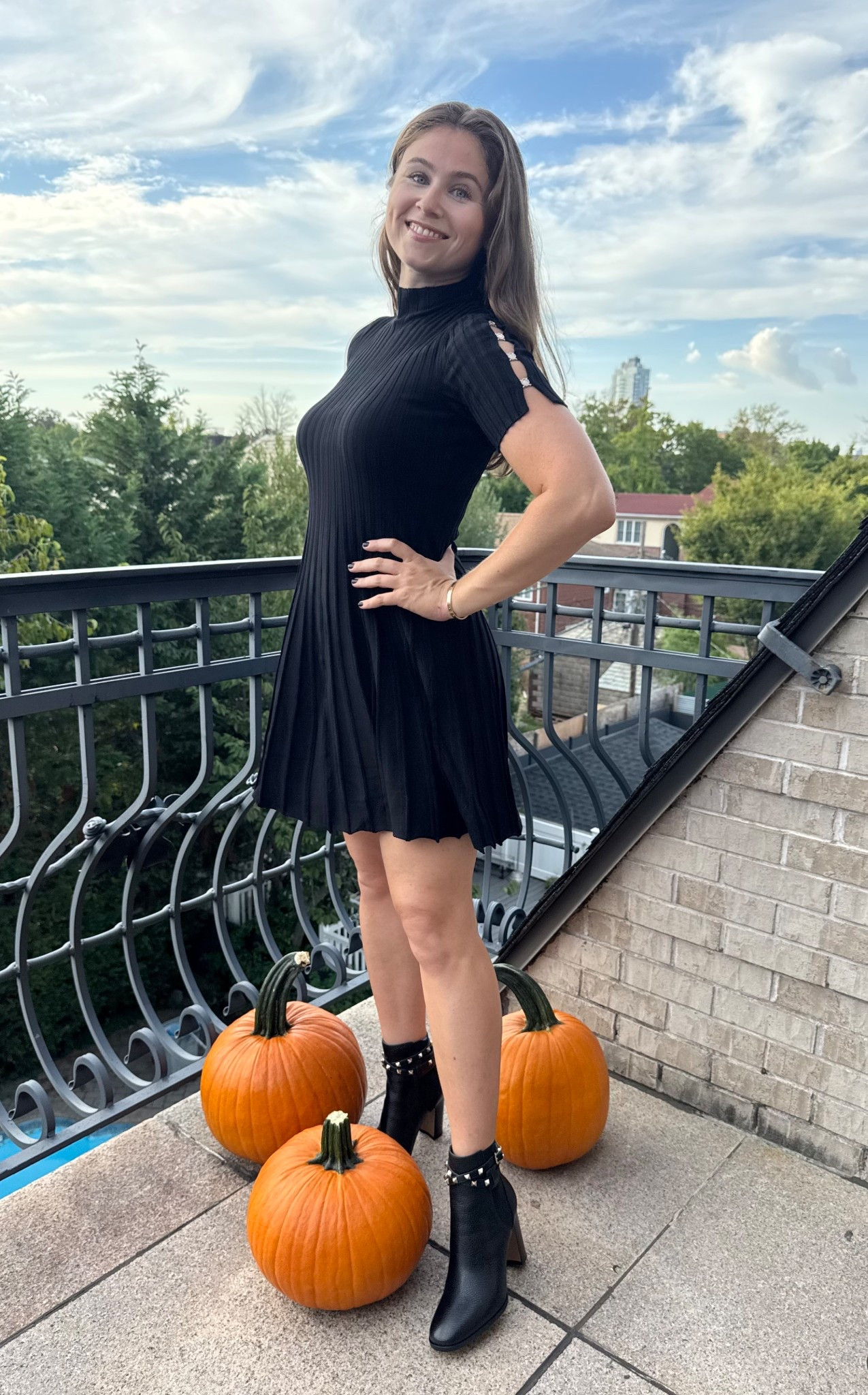 Maje is one of my favorite brands. They are a sophisticated Parisian ready to wear label that offers that Luxury look at a more attainable price point. 

I recently ordered this LBD from their new 🆕 collection and I am absolutely thrilled to share it with you. Transition from day to night effortlessly with this rib knit black dress. The A-line shape will fit any woman beautifully 😍🖤.  

I paired it with my comfy and cool Valentino booties to give it a more edgy look. 🎃 

My Maje dress is currently on sale at @Saks during their Friends and Family event. Highly recommend you ladies take a peek at the new Fall collection! 

#Saks #Sakspartner

#LTKSaleAlert #LTKFallSale #LTKStyleTip