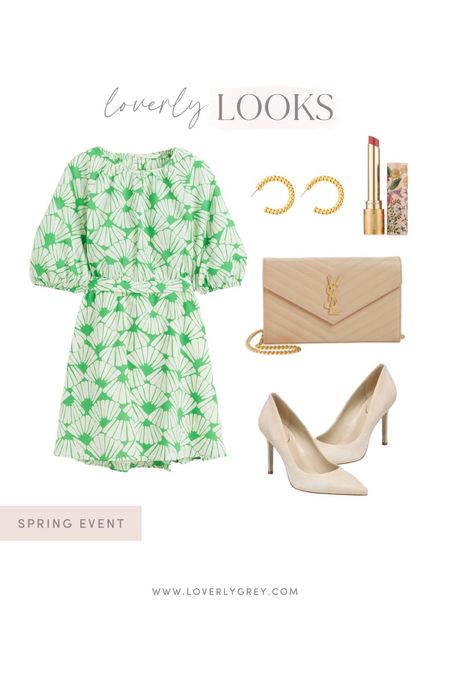 Loverly Grey spring event look from H&M. Pair this dress with neutral heels to complete your look!

#LTKstyletip #LTKSeasonal #LTKunder50