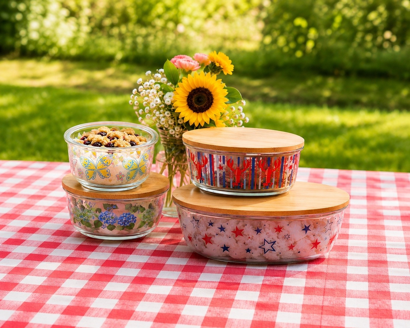 Make all of your outdoor gatherings this summer that much easier with my Glass Storage Containers. They’ll take you from prepping, to storing, to serving, and are oven and dishwasher safe. Choose your favorite summer pattern and get ready to love them as much as I do!

#LTKfoodie #LTKSeasonal