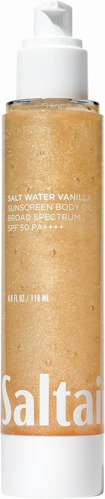 Saltair SPF Body Oil - Broad Spectrum SPF 50 PA++++ Sunscreen. Lightweight Dry Oil with Sun Prote... | Amazon (US)