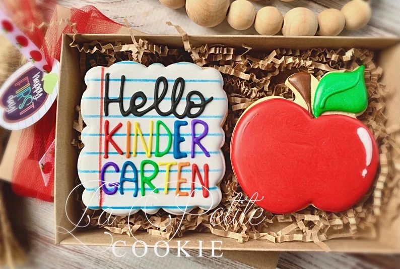 Back to school/ First day of School cookie gift set/ teacher cookies | Etsy (US)