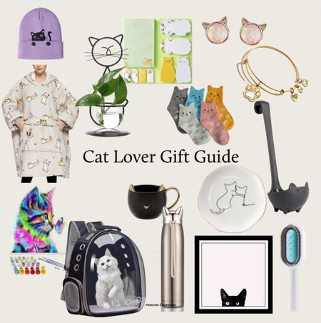 Gifts for the cat lover in your life. #giftguide #catlover #animals #amazon #catlovergiftideas

#LTKfindsunder50 #LTKGiftGuide #LTKfamily