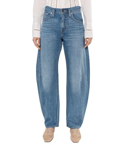 Levi's Women's Cinch Barrel Jeans, (New) Lift Up (Lightweight) (Non-Stretch), 34 Regular | Amazon (US)