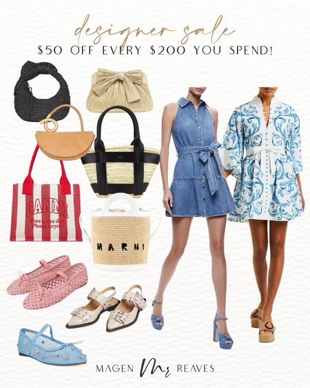 Saks 5th Avenue designer sale! $50 off every $200 you spend!! 

Designer fashion, summer bags, summer shoes, summer dresses, Luxury fashion 

#LTKOver40 #LTKSaleAlert #LTKStyleTip