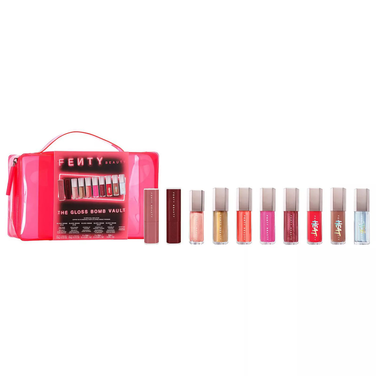 FENTY BEAUTY by Rihanna THE GLOSS BOMB VAULT, Size: 1.86 Oz, None | Kohl's
