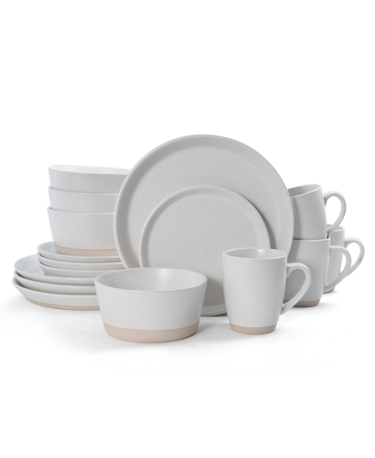 Pfaltzgraff hudson beige 16 pc dinnerware set, service for 4 - Beige | Macy's