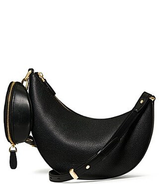 kate spade new york Duo Pebbled Leather Convertible Multi-Way Bag - Black/Gold | Dillard's