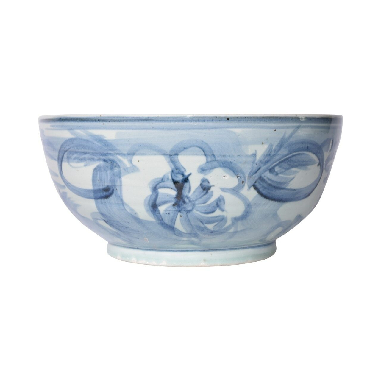 Silla Bowl Twisted Flower Motif | Burke Decor