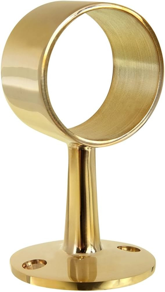 Lavi 2" Polished Brass Flush Center Post | Amazon (US)