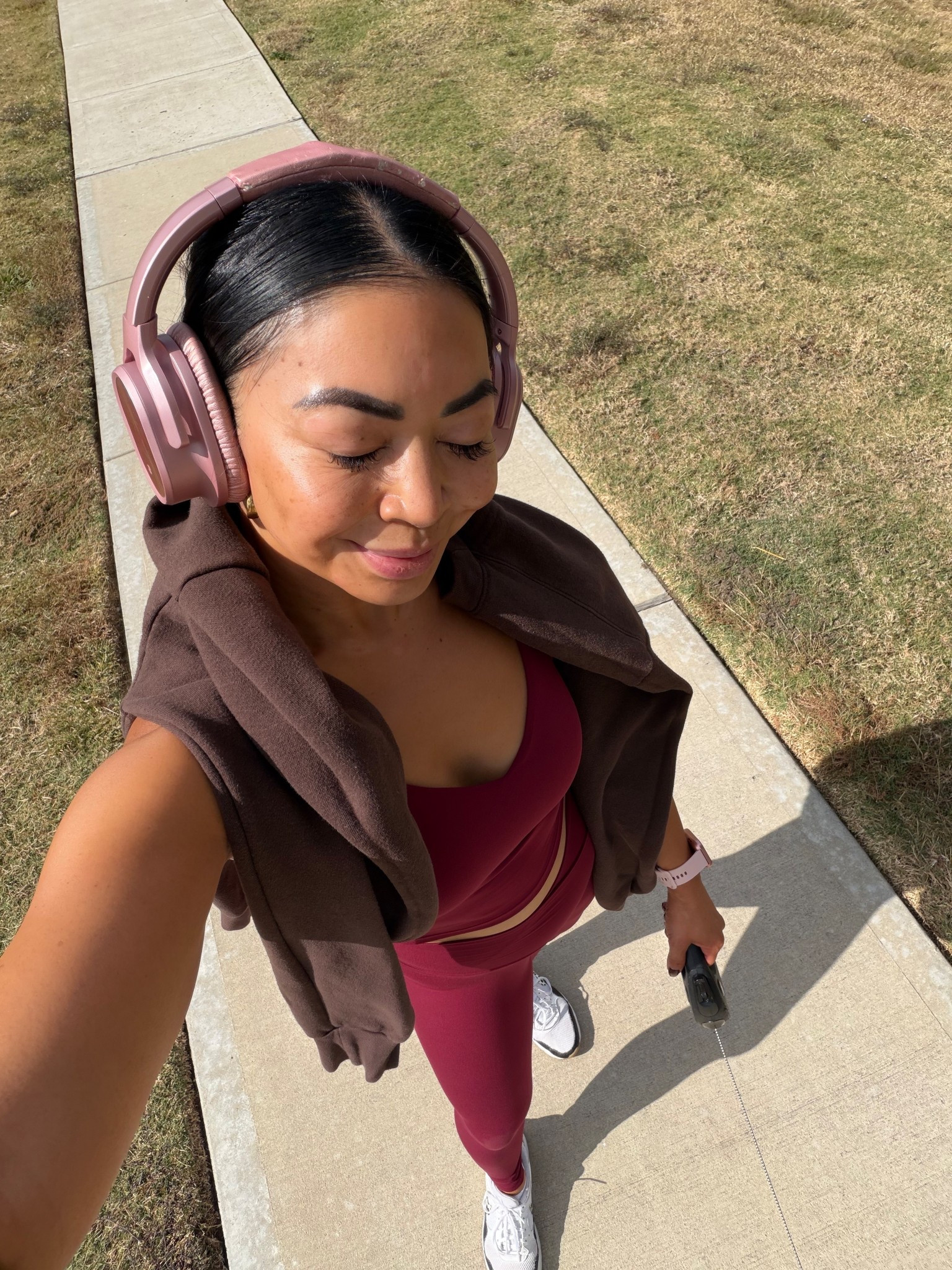 Today’s Maroon set 

Wearing the medium 

#LTKOver40 #LTKActive