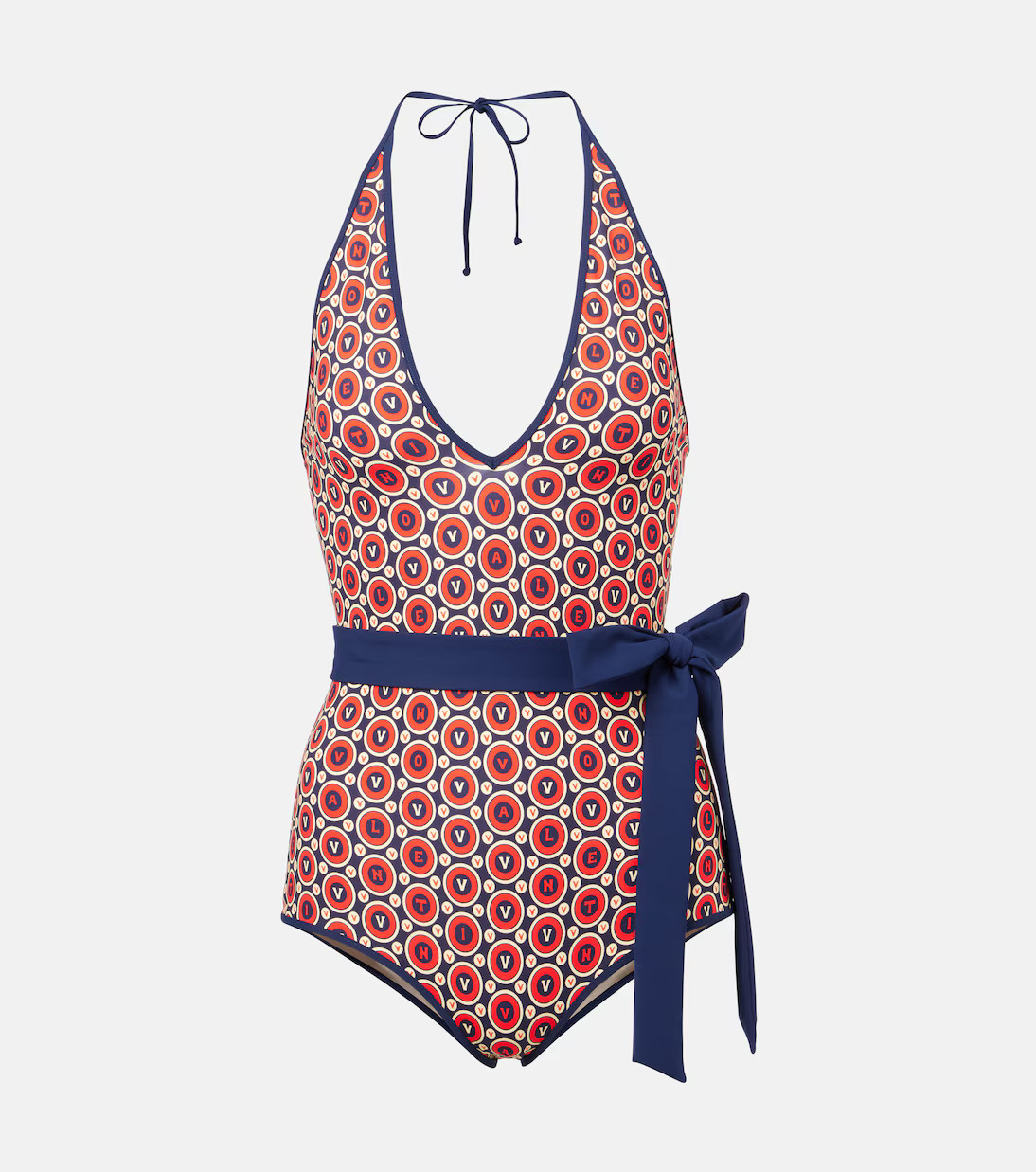 Printed belted swimsuit | Mytheresa (US/CA)