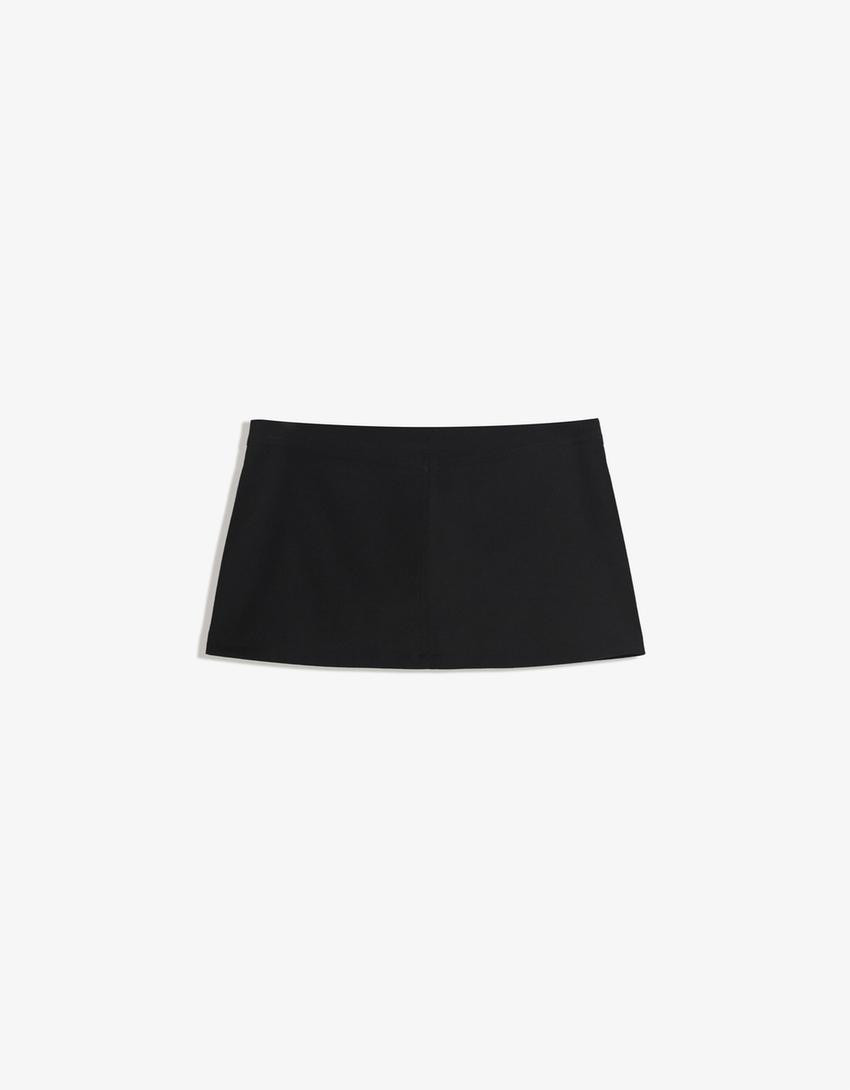 Tailored mini skirt - Women | Bershka GB