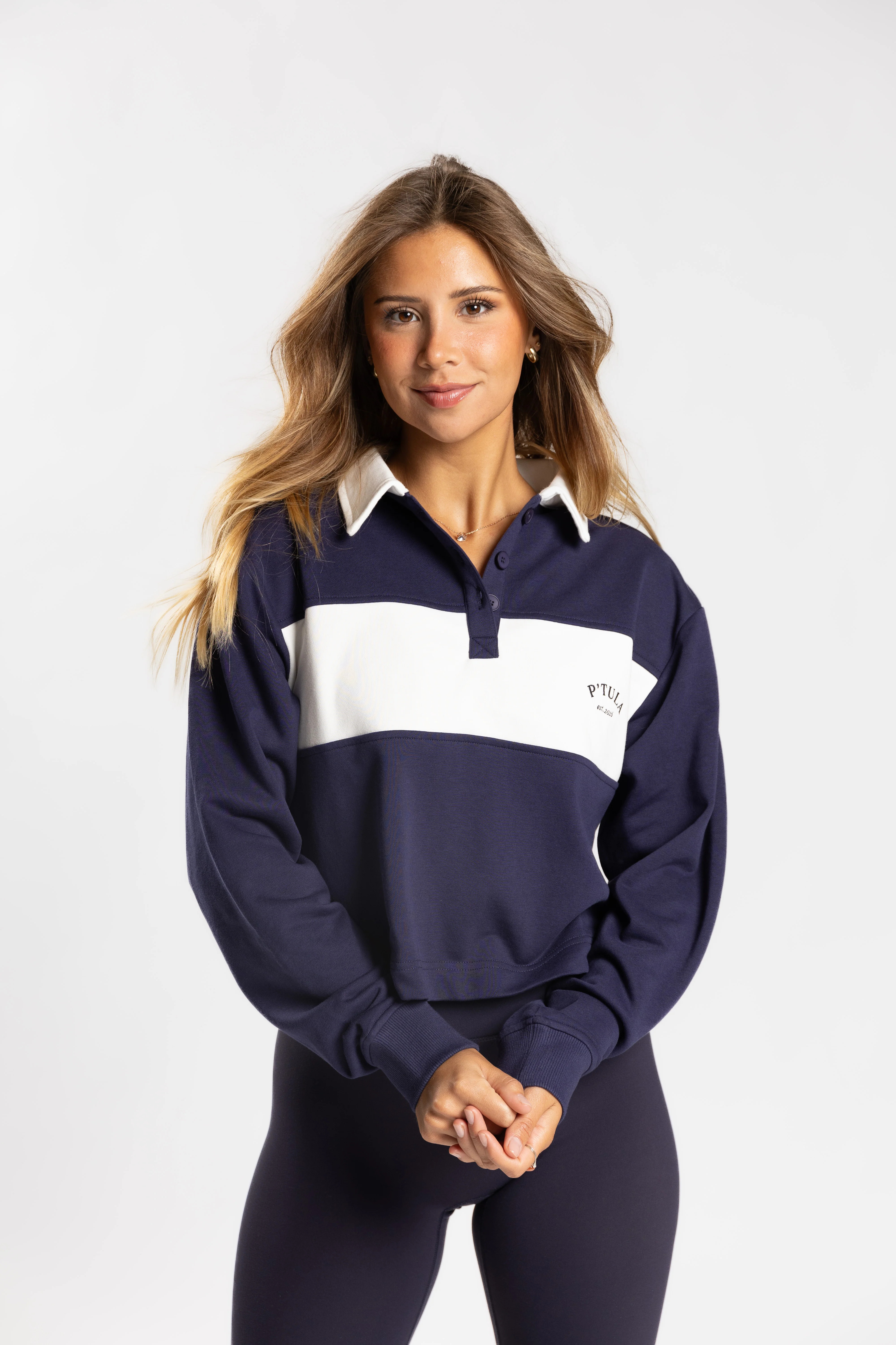 Cropped Rugby Top Navy / XXL | P'tula