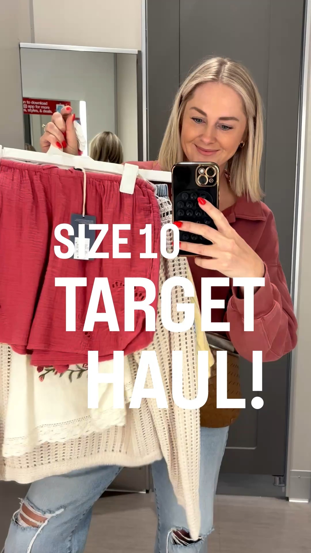 Target Try On
Stats: 5’9, 155/160, Size 10 or medium in shorts and large in tops.


#LTKootd #LTKMidsize #LTKSeasonal