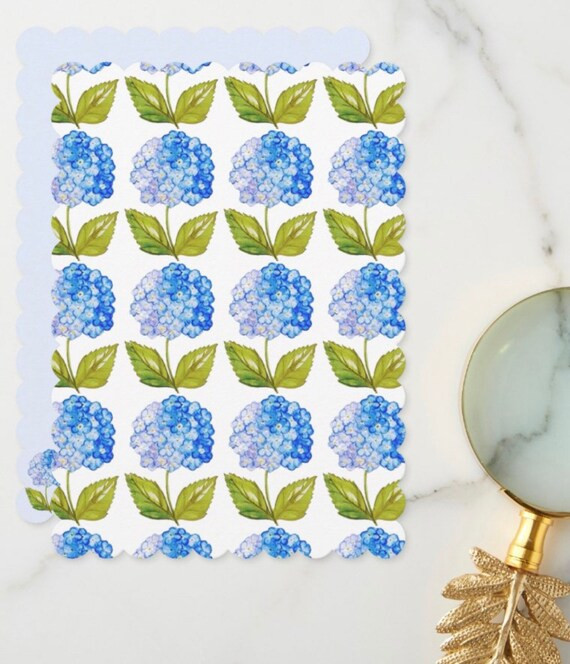 Set of 10 Grandmillenial Chinoiserie Chic Blue and White | Etsy Canada | Etsy (CAD)