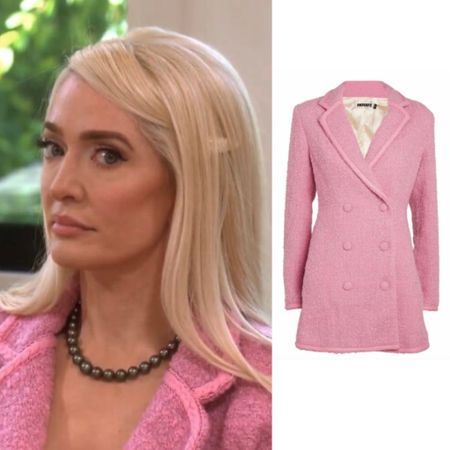 Erika Girardi’s Pink Blazer Dress