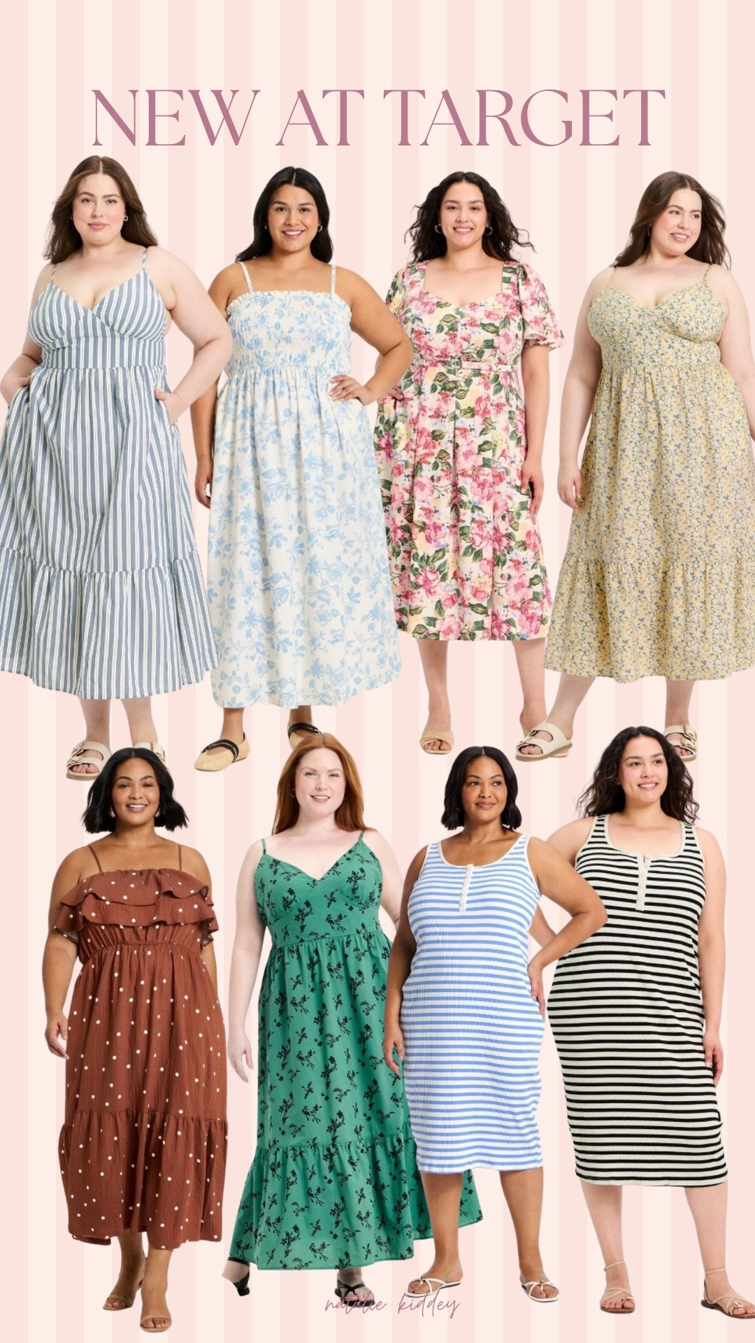 @Target just dropped a bunch of new spring dresses! All available in sizes xs-4x! I typically get a 2x if the dress has ruching in the bodice or waist. But 3x if it’s a fitted dress 

#LTKPetite #LTKMidsize #LTKPlusSize