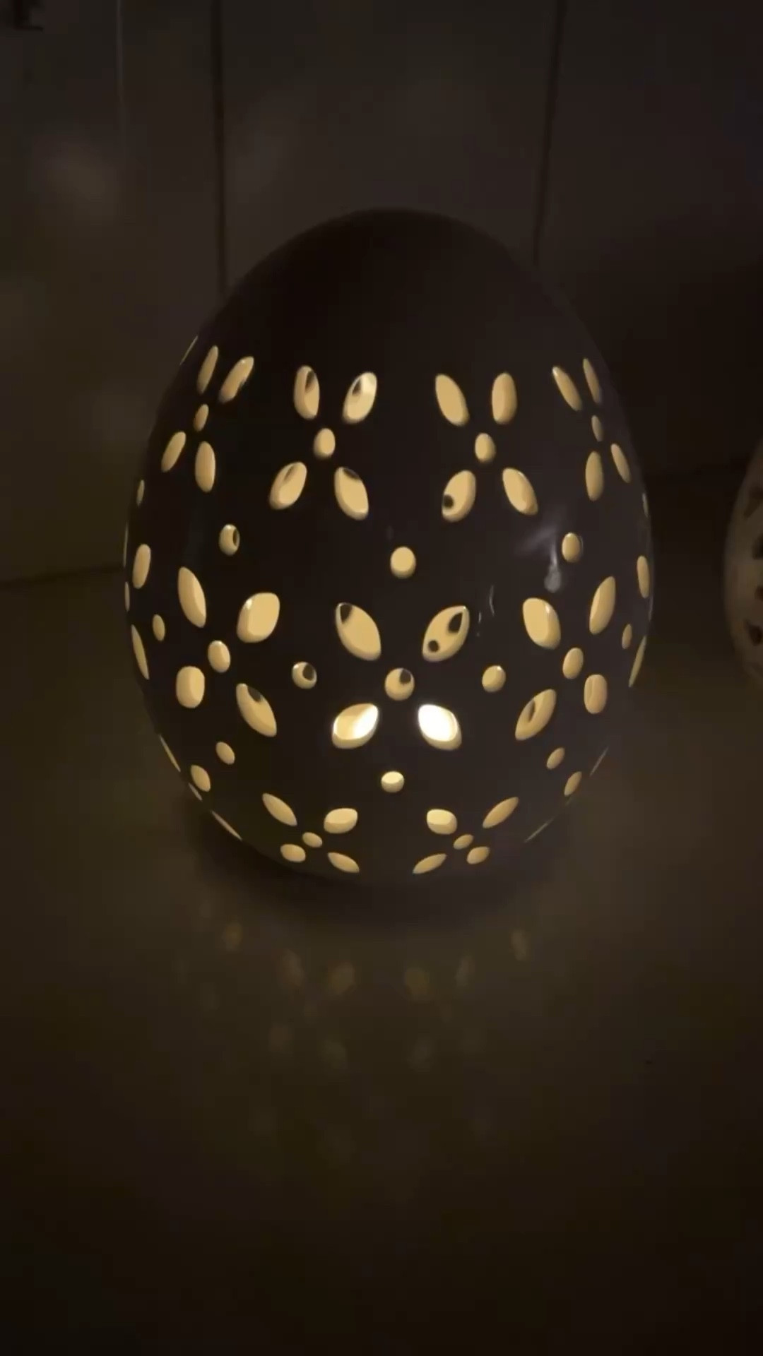 I love these ceramic eggs, some come prelit and others are empty so you can add your own led tealights. I have four throughout my home for a pretty glow! Aldi has some in store right now. Mine are Walmart. #easterdecor

#LTKSeasonal
