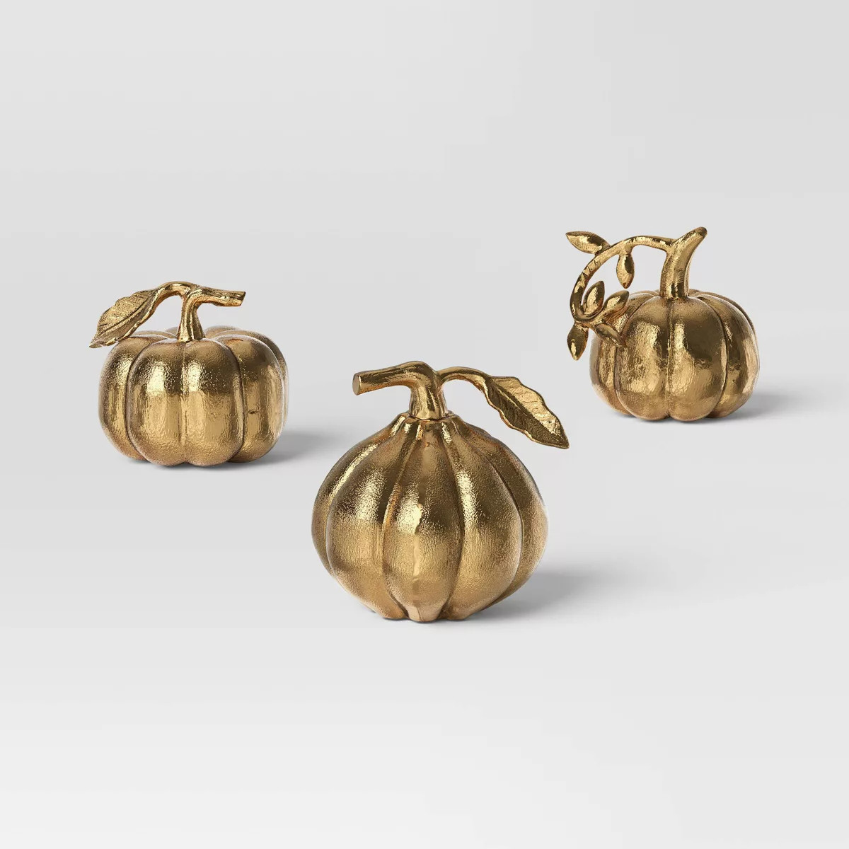 3pk Fall Mini Gold Pumpkins - Threshold™ | Target