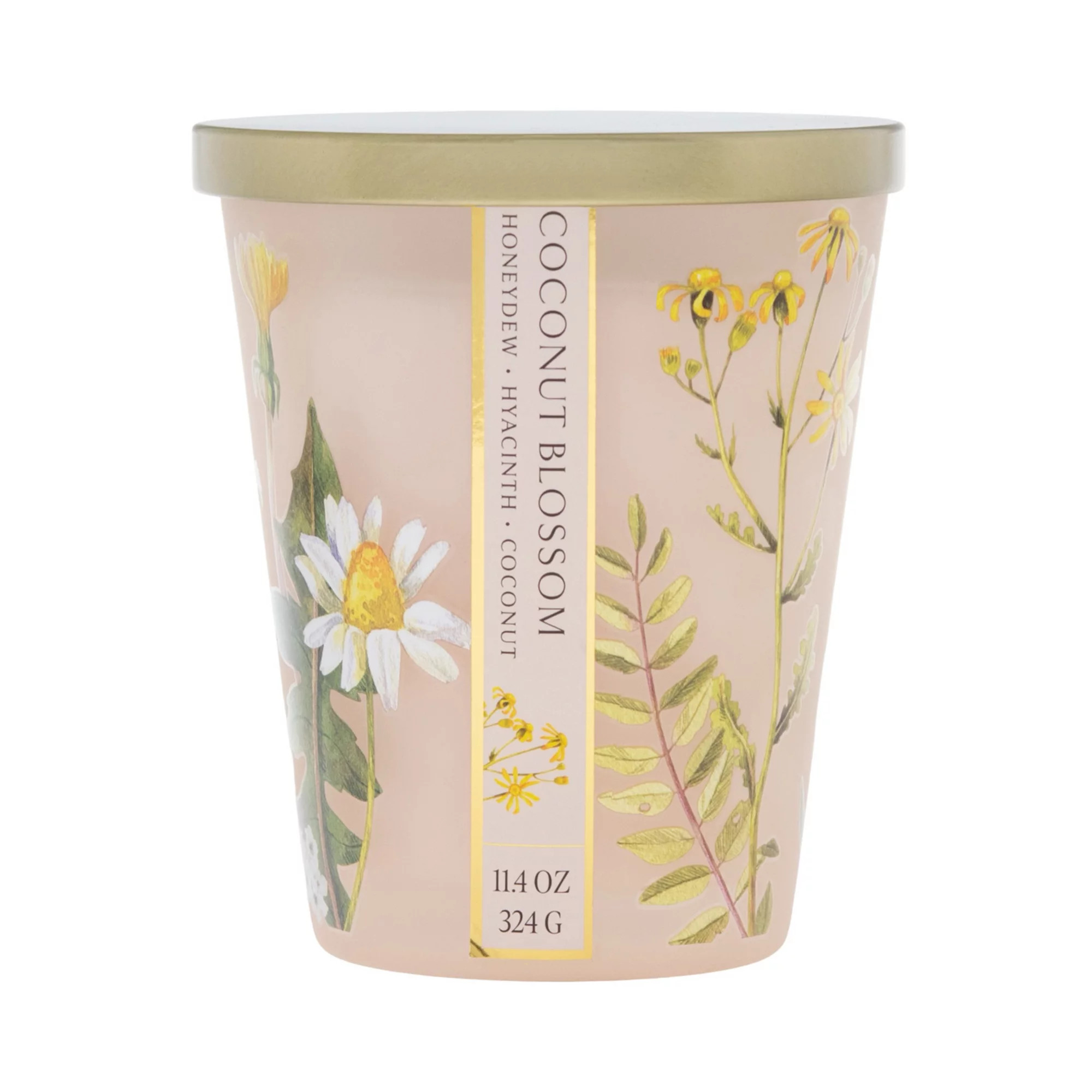 Sonoma Goods For Life\u00ae Coconut Blossom Printed Candle 11.4-oz. Jar | Kohl's