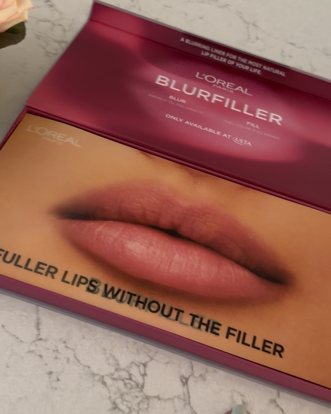 L’Oreal Blur Filler 

Get fuller-looking lips with Blurfiller Contouring lip liner by L'Oréal Paris. The creamy formula and rounded tip allow for effortless application and a lip-enhanced end look.

#LTKOver40 #LTKgrwm #LTKBeauty