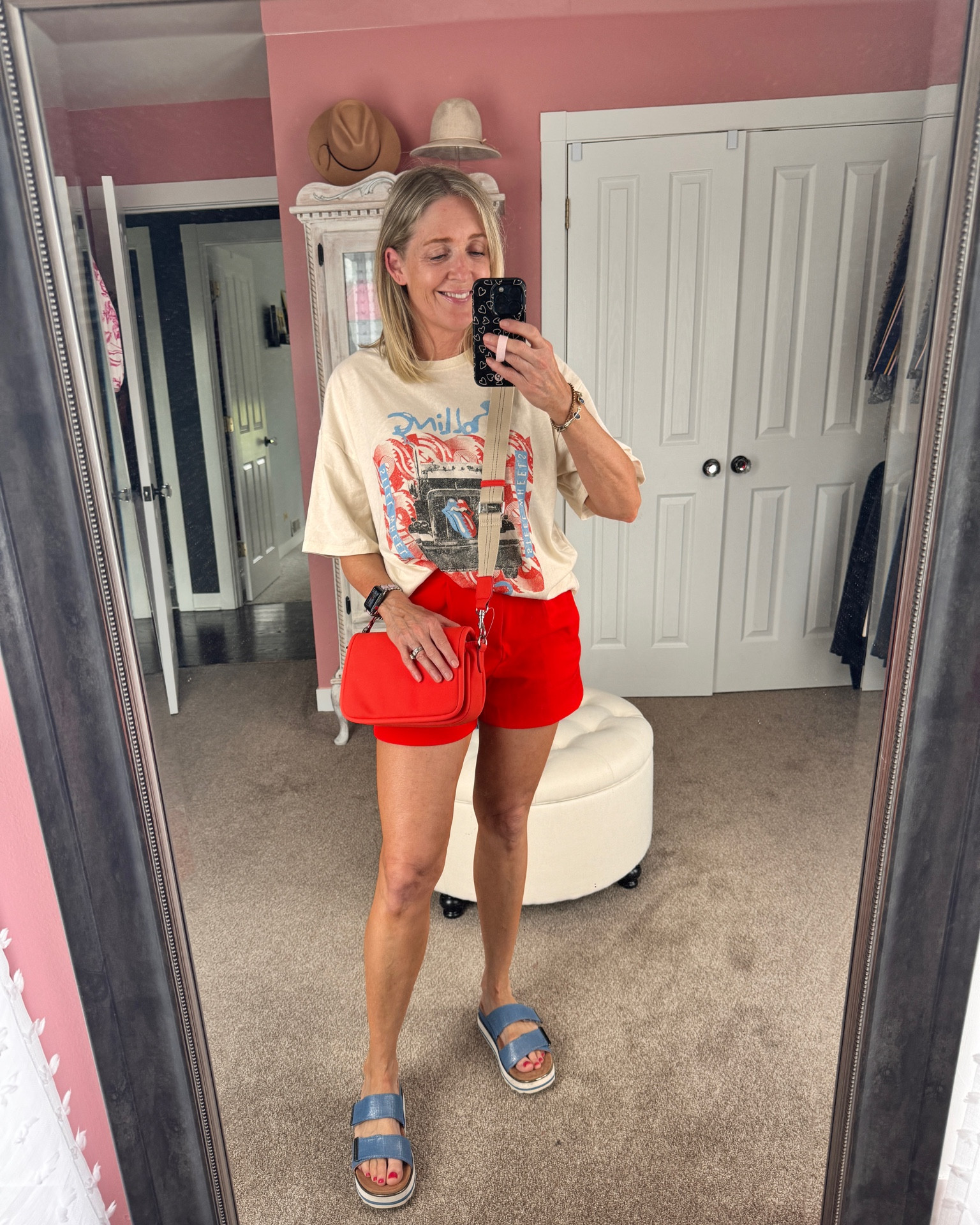 4th of July Outfit idea.
#targetstyle #summeroutfit #redshorts

#LTKSeasonal #LTKFindsUnder50 #LTKOver40