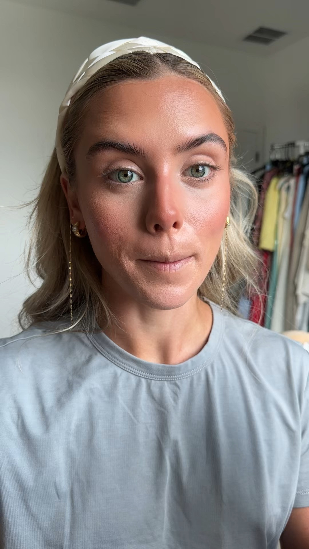 Dibs beauty my code is SLOANE. My favorite product is the dibs beauty baked bronzer in shade Carmel cappuccino but I also love spiced chai. Awaken sun-kissed skin with DIBS Beauty's Duet Baked Bronzer, a talc-free duo with jojoba, macadamia & hibiscus oil for a bronzed, blurred rolling glow @dibsbeauty         @ulta

#LTKgrwm #LTKselfcare #LTKBeauty