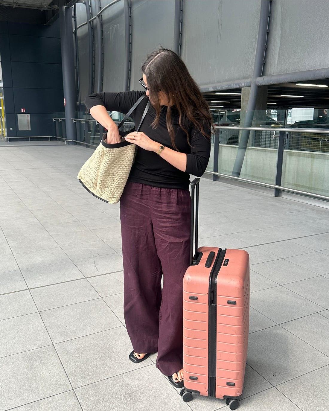 An effortless, light and breezy airport outfit, styling Arket. Linen and flip flops, may the summer holiday content start.

You can find more style content over on my Substack ’The Wardrobe Edit’ 

#LTKsummer #LTKeurope #LTKtravel